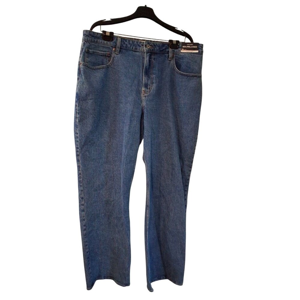 Abercrombie & Fitch nwt jeans 34 long high rise 90s relaxed curve love